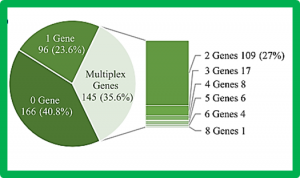 Generation of a multiplex mutagenesis population via pooled CRISPR-Cas9 in soya bean