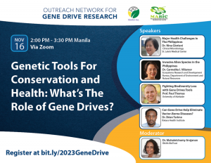 Genetic Tools For Conservation and Health: What`s The Role of Gene Drives?