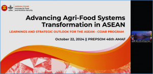 ASEAN-CGIAR presents strategic program at the 46th AMAF PrepSOM