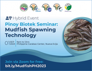 Pinoy Biotek Seminar: Mudfish Spawning Technology