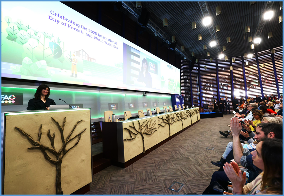 FAO celebrates 2026 International Day of Forests and World Water Day