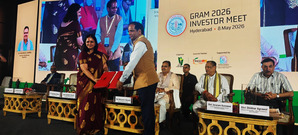 ICRISAT and Rajasthan Government Forge Strategic Alliance at GRAM 2026 Investor Meet to Transform Dryland Agriculture