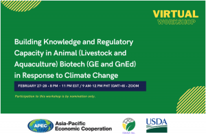 Building Knowledge and Regulatory Capacity in Animal Biotech in Response to Climate Change