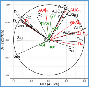 Maize green leaf area index dynamics: genetic basis of a new secondary trait for grain yield in optimal and drought conditions 