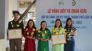 Innovative rice straw composting technology earns accolades at Can Tho City Technical Innovation Competition