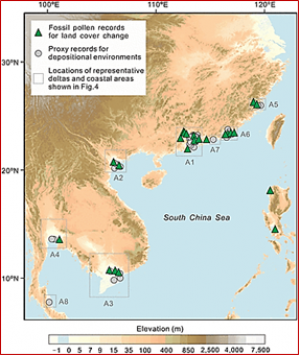 Holocene coastal evolution preceded the expansion of paddy field rice farming