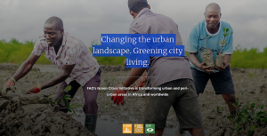 Changing the urban landscape. Greening city living.