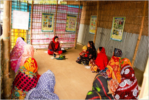 How does social assistance affect consumption and diets after flooding in Southern Bangladesh?