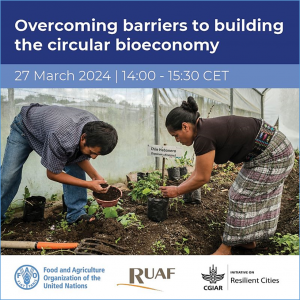 WEBINAR: Overcoming barriers to building the circular bioeconomy