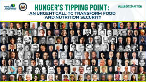 153 Nobel and World Food Prize Laureates Issue Urgent Wake-Up Call Over Hunger Tipping Point