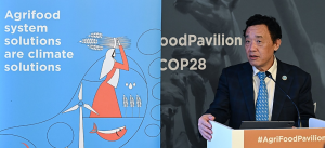 FAO Director-General champions agrifood systems as the climate solution at COP28