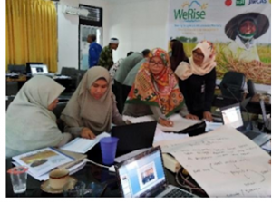 Smarter planning for better planting: building capacity for WeRise technology to help rice farmers increase productivity and income