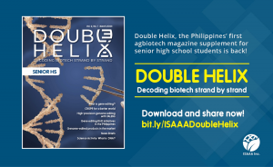 New ISAAA Double Helix Magazine Focuses on Gene Editing