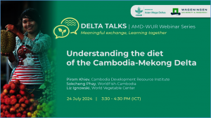 Delta Talks webinar highlights new studies on understanding the diet of the Cambodia-Mekong Delta