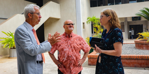 Dutch Ambassador visits IITA to support Youth in Agribusiness