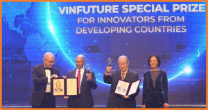 Professors Gurdev Singh Khush and Vo Tong Xuan among 2023 VinFuture Prize Laureates