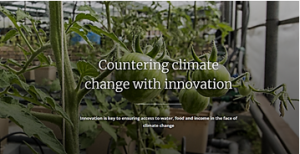 Countering climate change with innovation