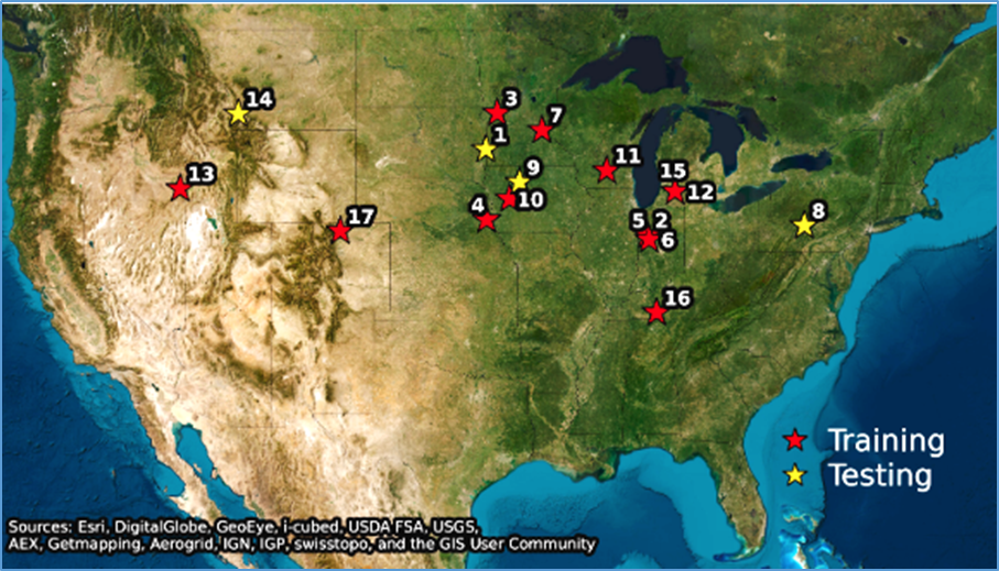 Coupled machine learning&ndash;ecosystem ensemble models substantially improve predictions of nitrous oxide (N2O) fluxes from US croplands