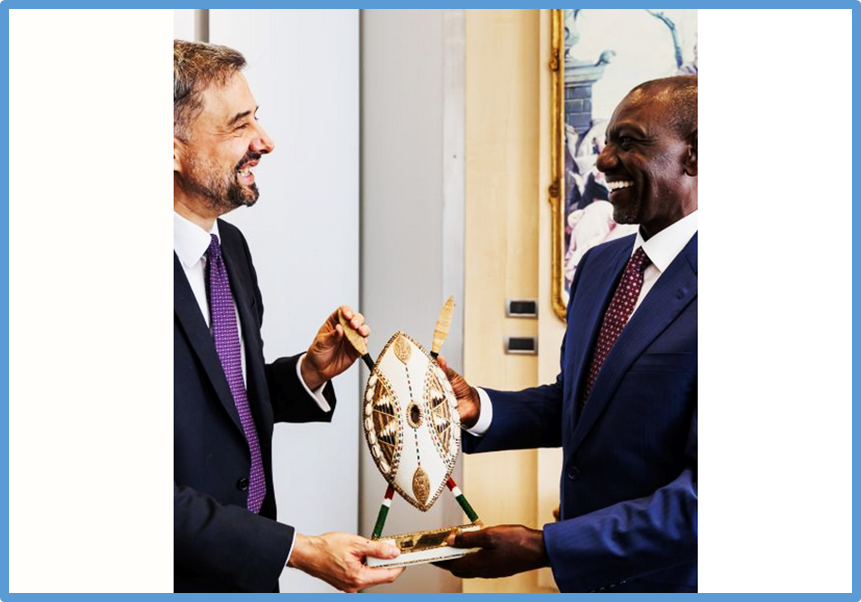 Kenyan President calls for ambitious investment in IFAD14 at Africa Forward Summit