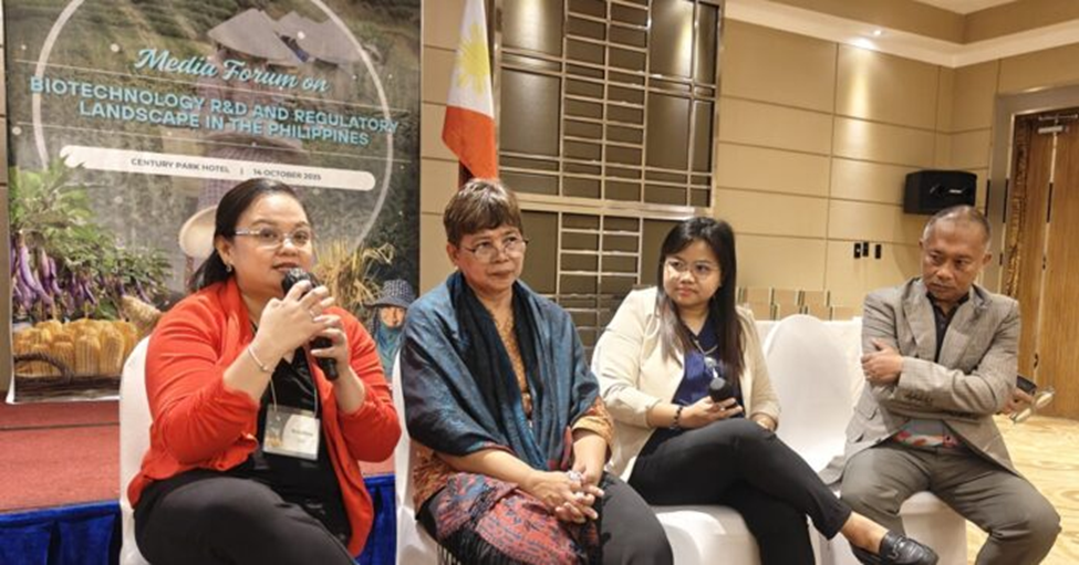 Media Practitioners and Biotech Experts Discuss Biotech Updates in the Philippines